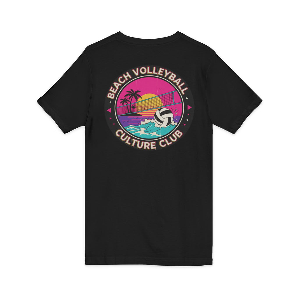 6. Beach Volleyball Culture Club Graohic Tee• V-Neck