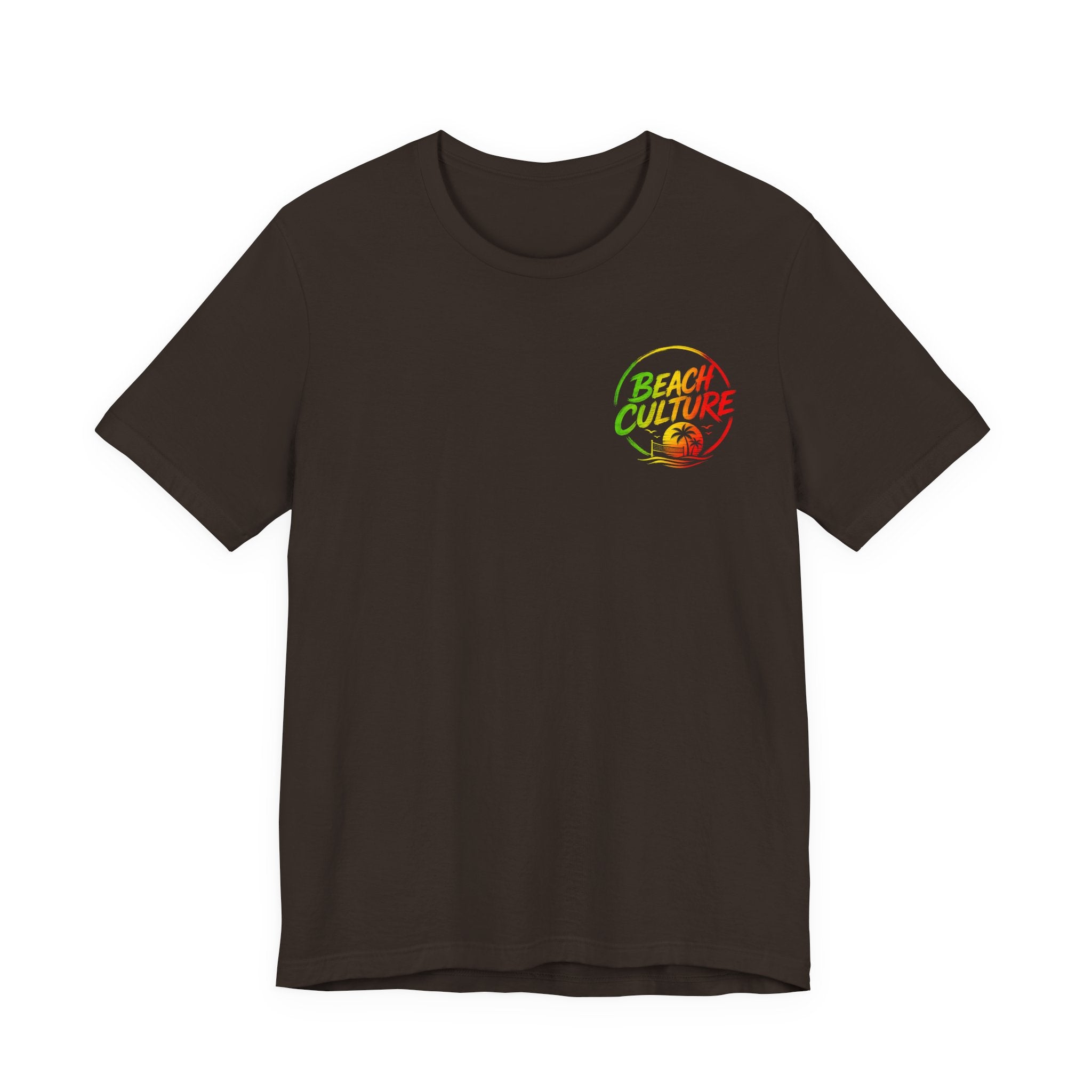 Rasta F/B Beach Culture Graphic T-Shirt