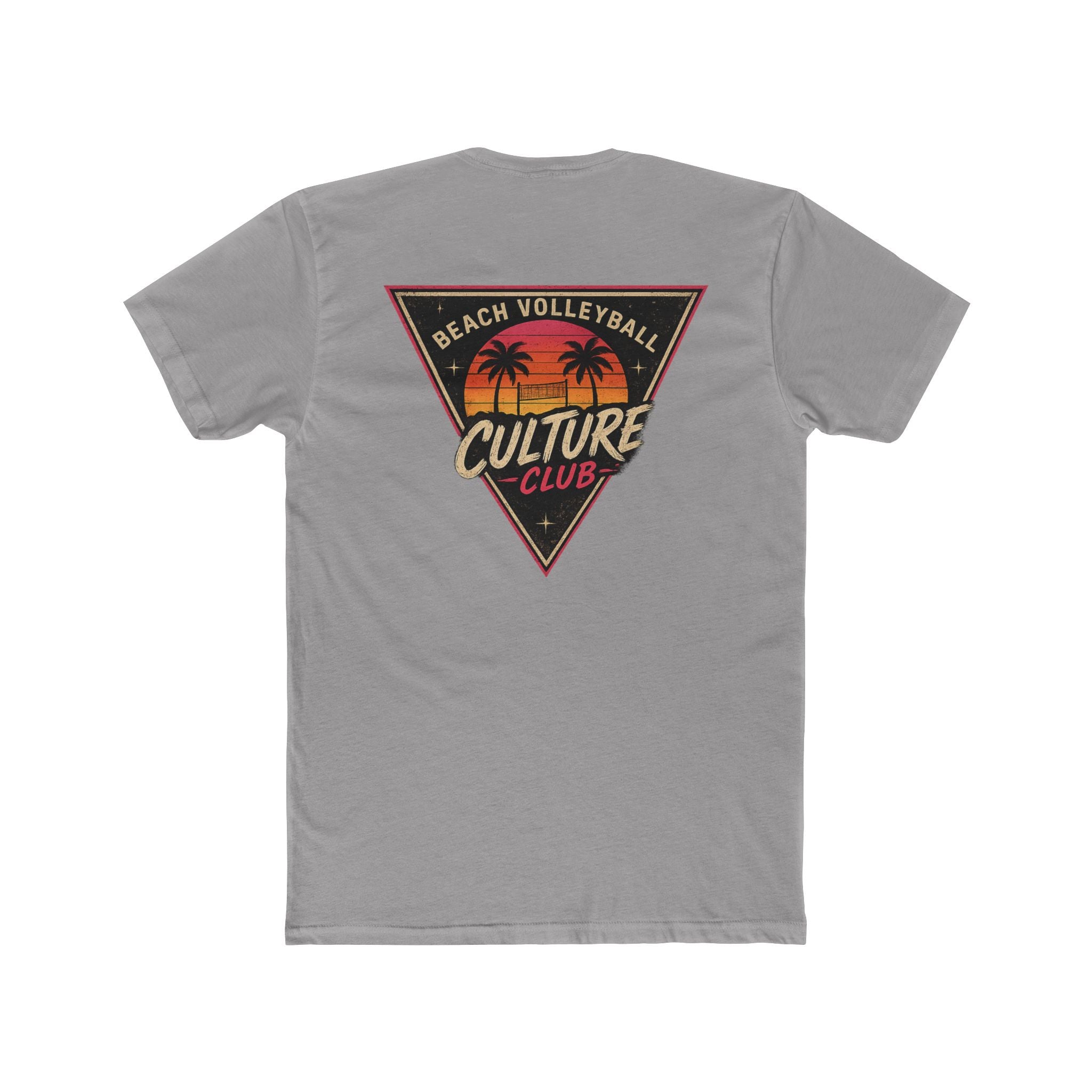 Beach Volleyball Culture Tri F/B Graphic Tee