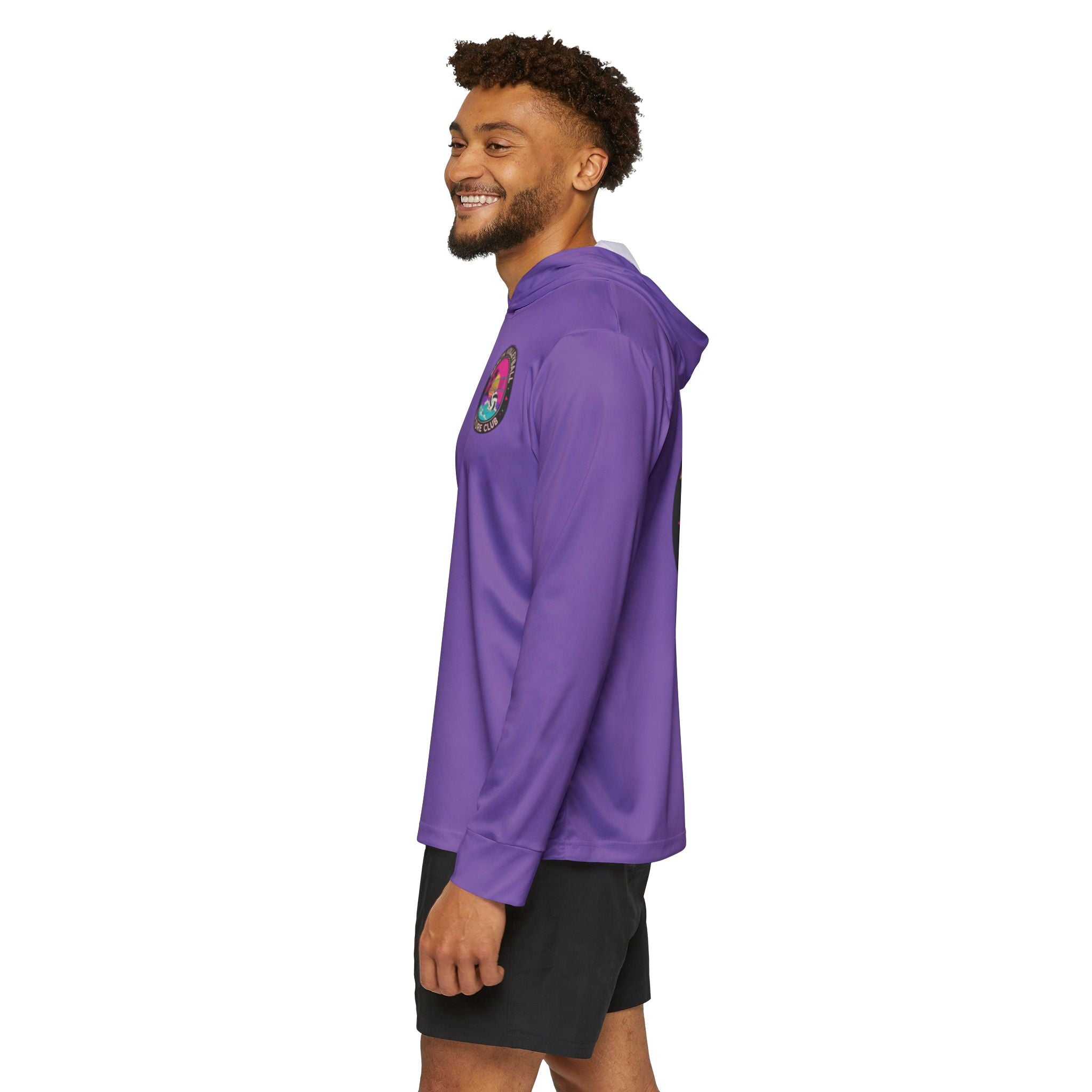 19. Beach Volleyball Retro Graphic  •Lightweight Warmup Hoodie•