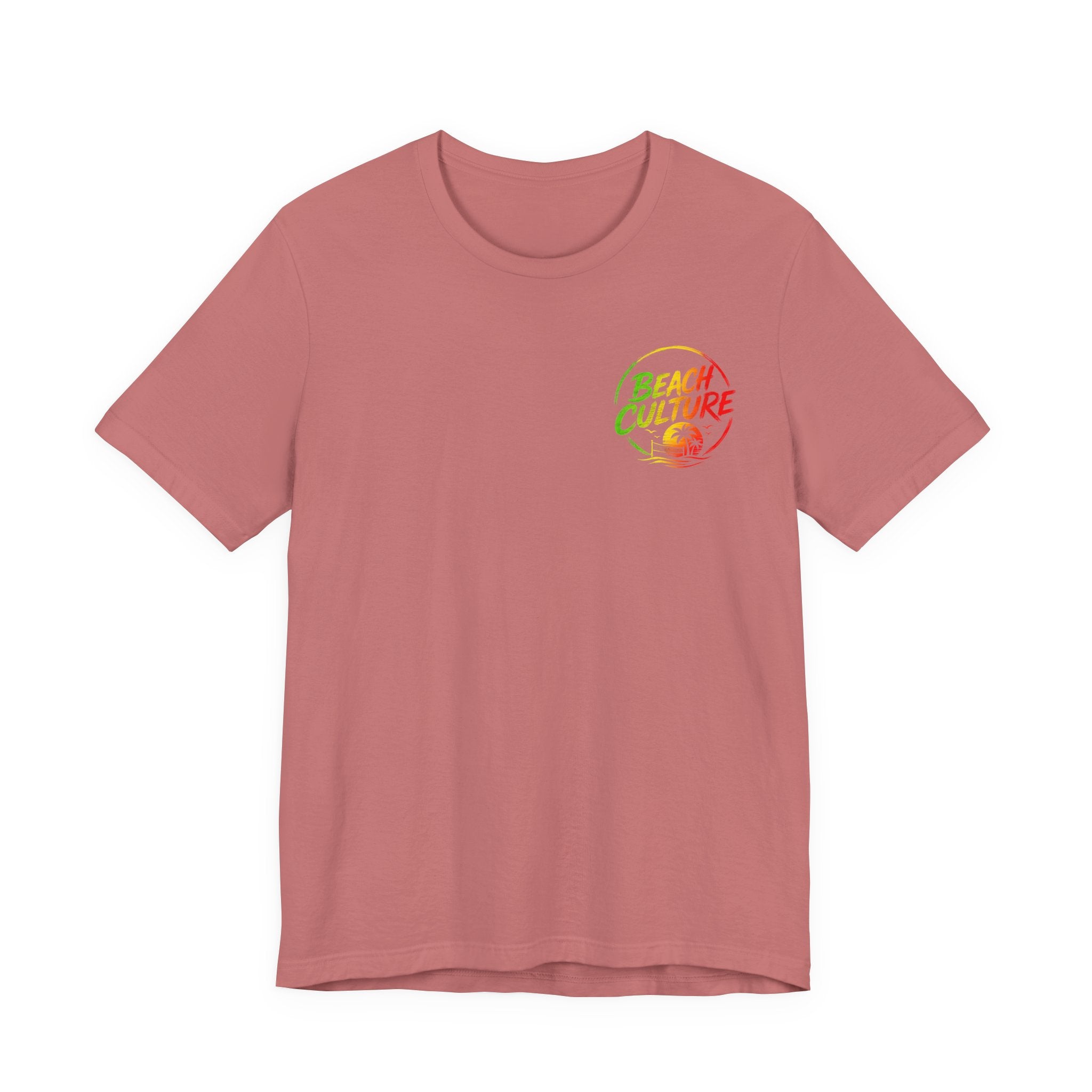 Rasta F/B Beach Culture Graphic T-Shirt
