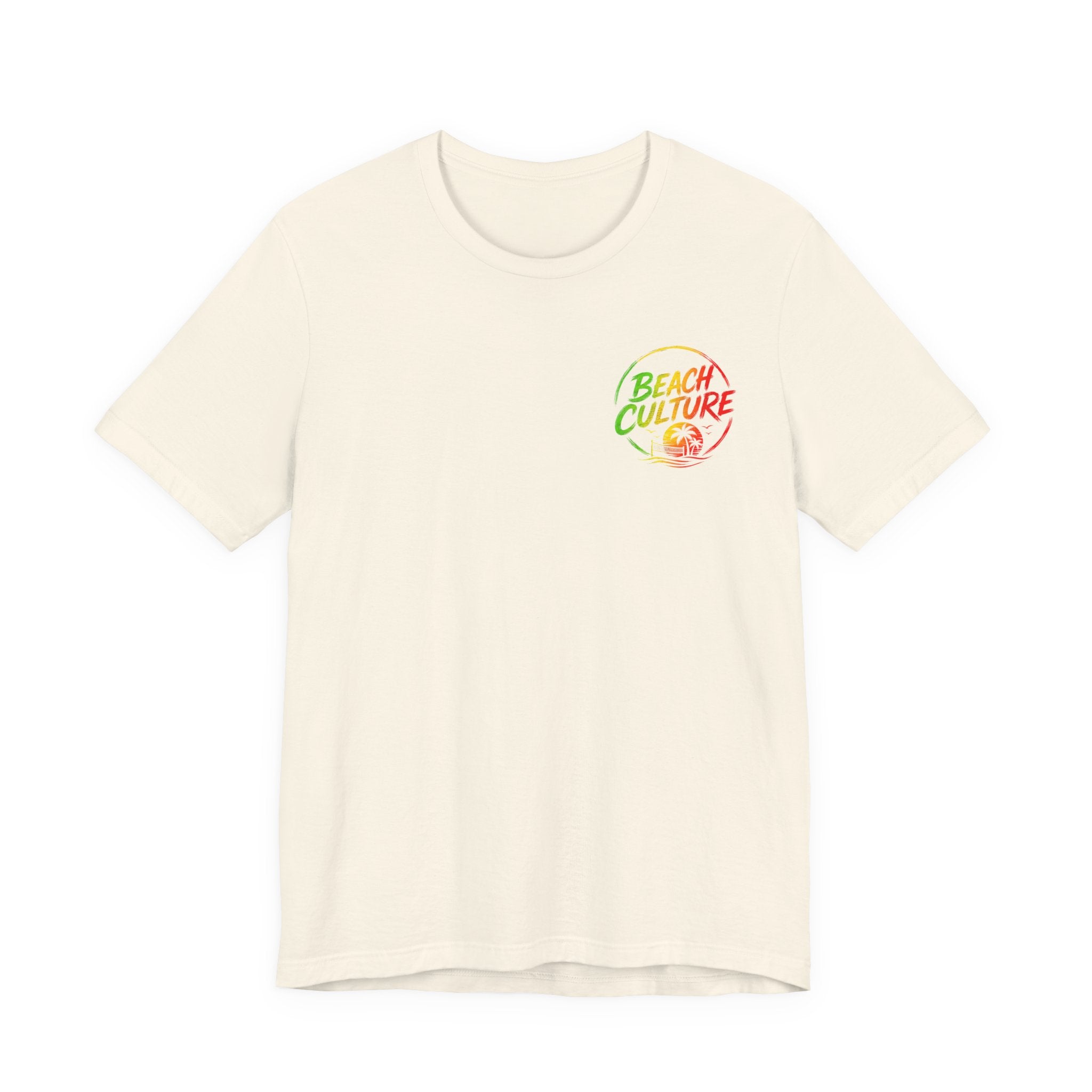 Rasta F/B Beach Culture Graphic T-Shirt
