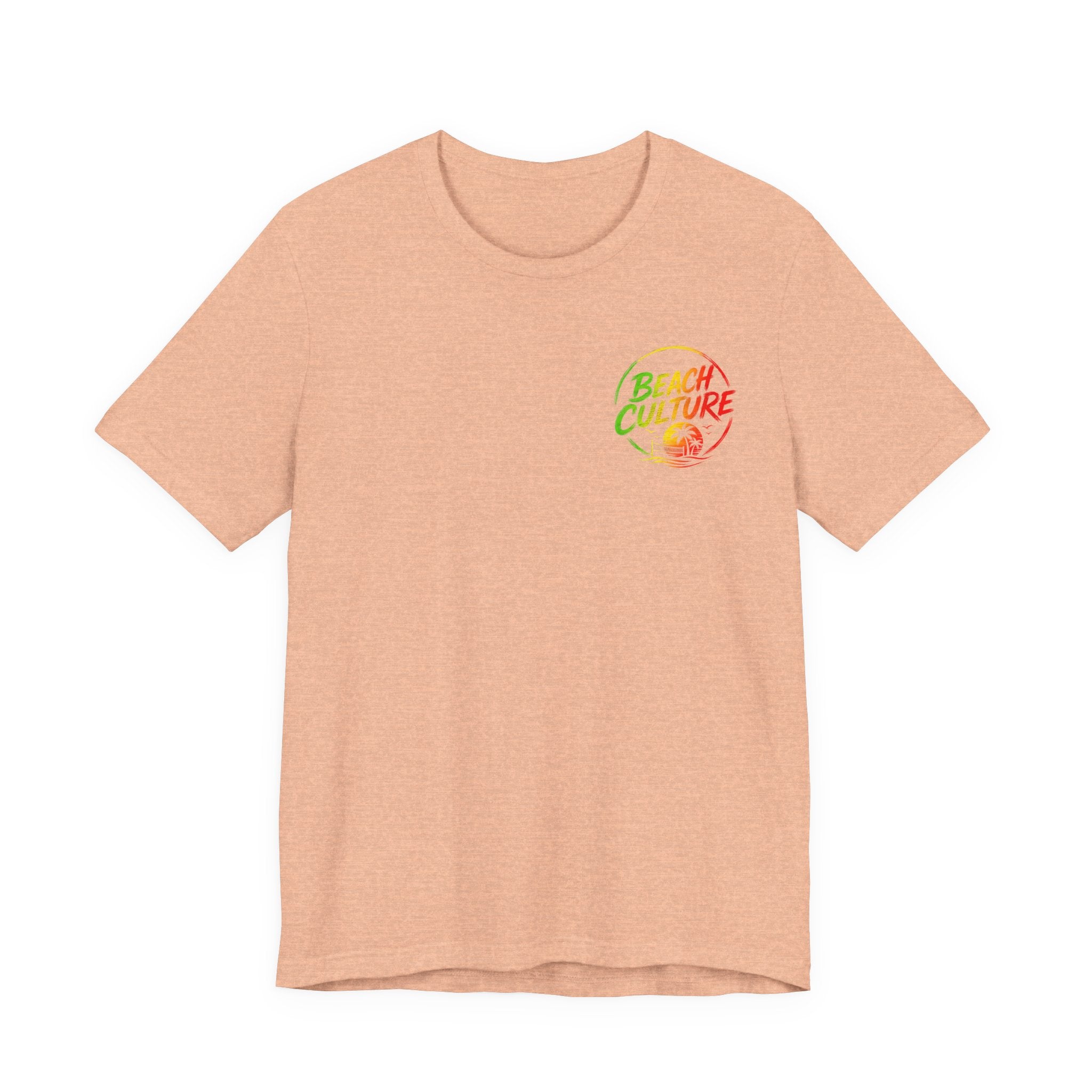 Rasta F/B Beach Culture Graphic T-Shirt