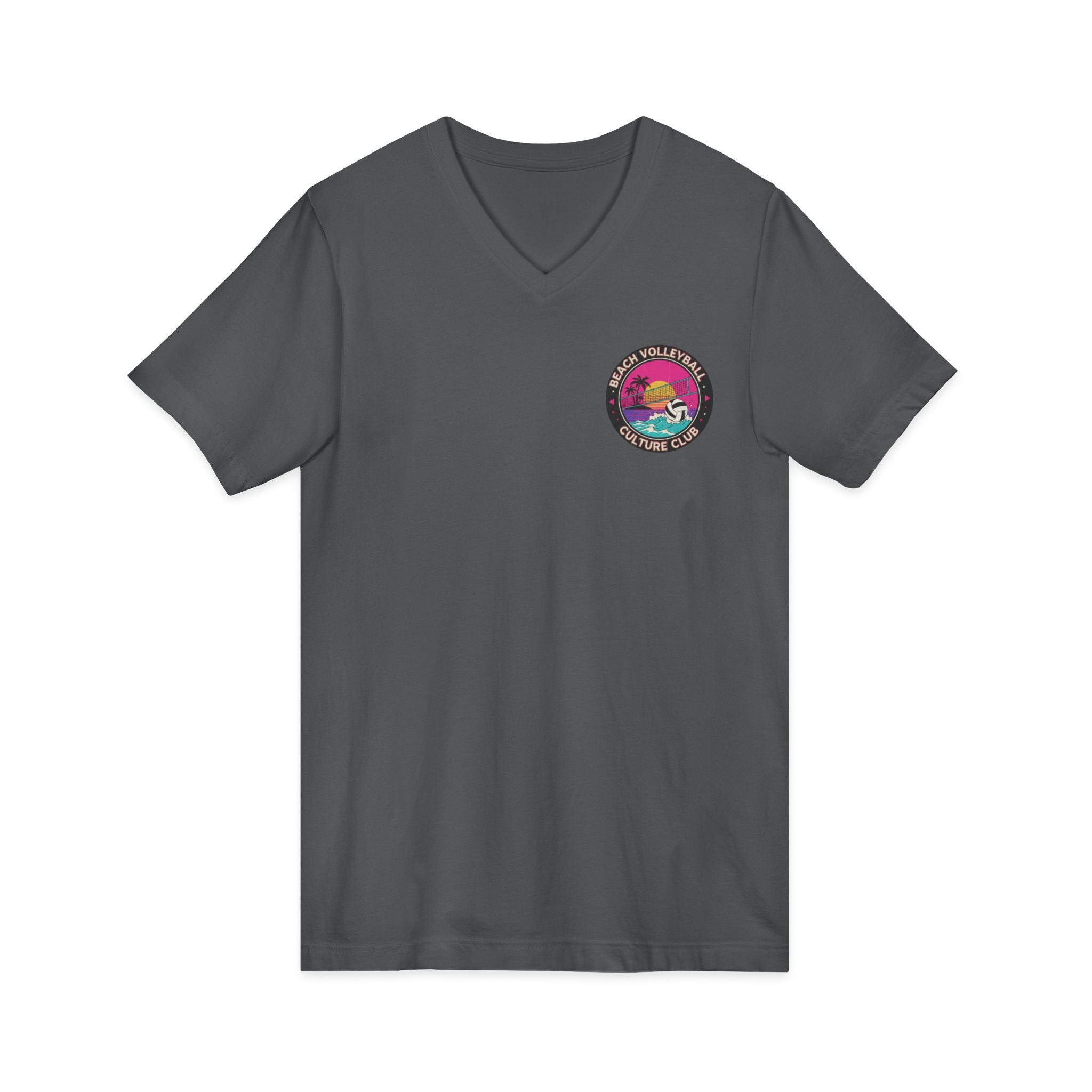 6. Beach Volleyball Culture Club Graohic Tee• V-Neck