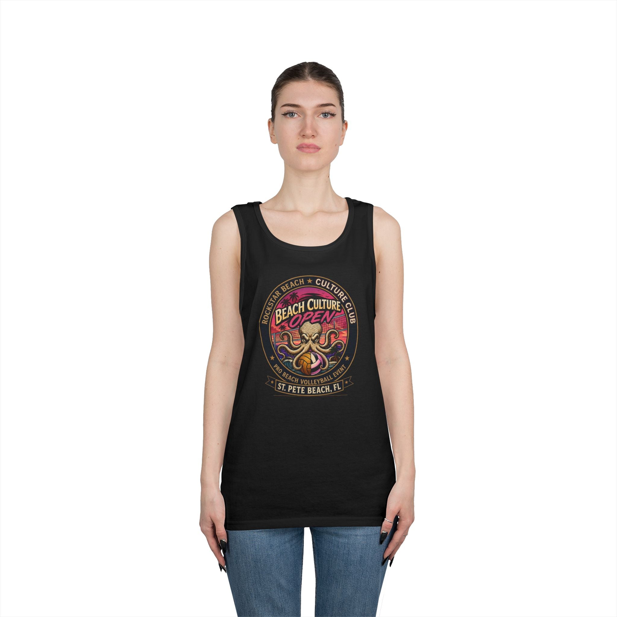 Beach Culture Open Tank Top