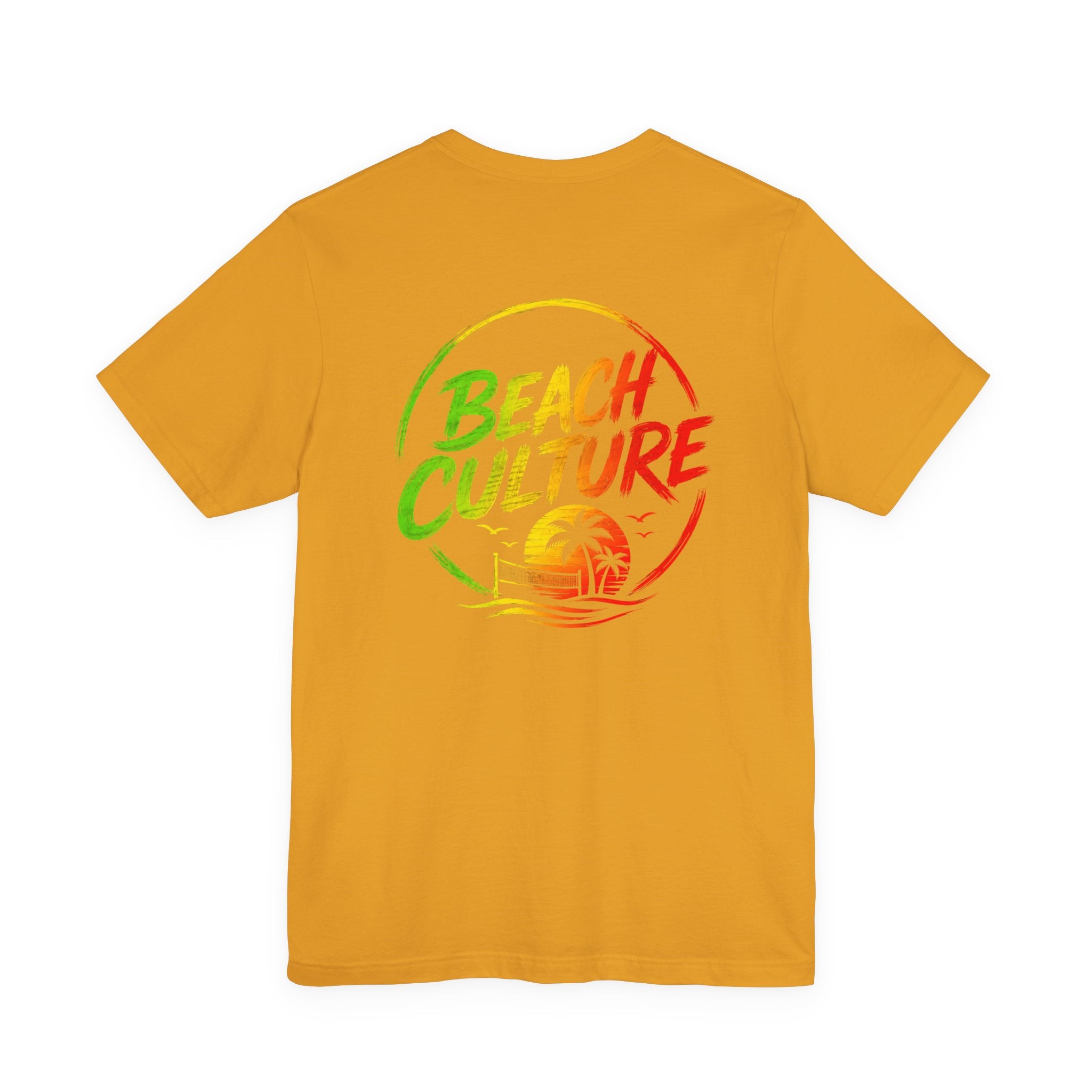 Rasta F/B Beach Culture Graphic T-Shirt