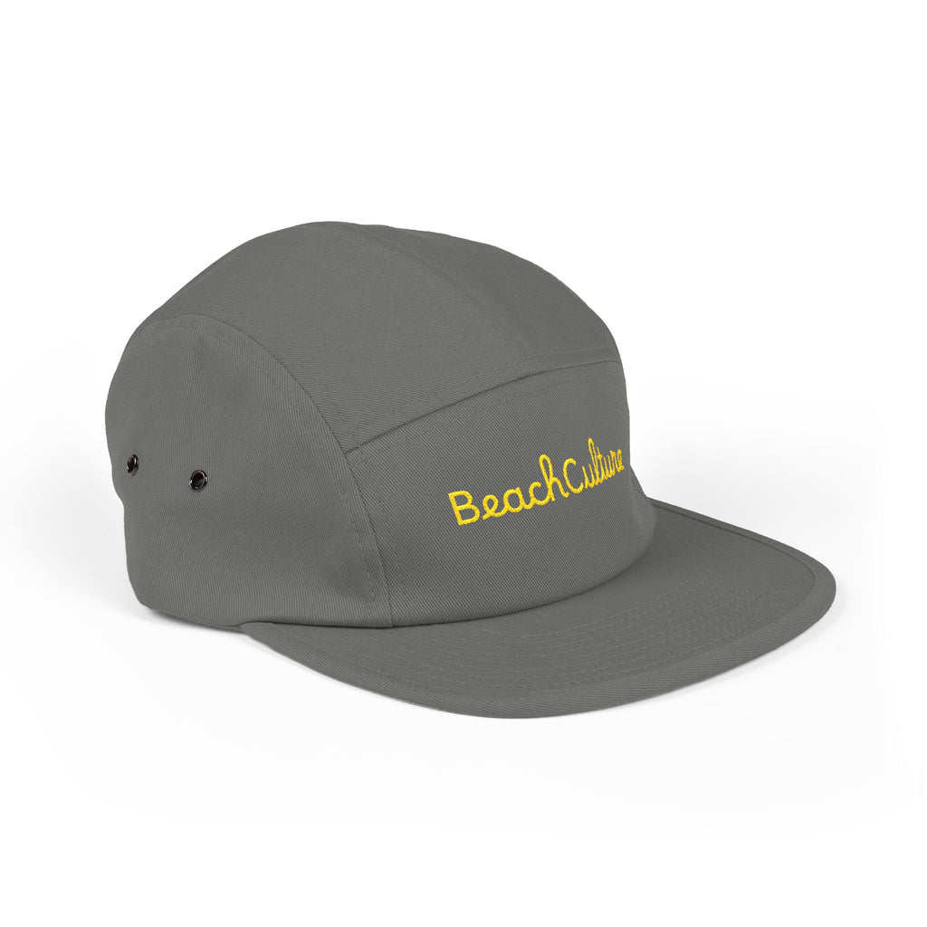 BeachCulture Embroidered 5 Panel Hat