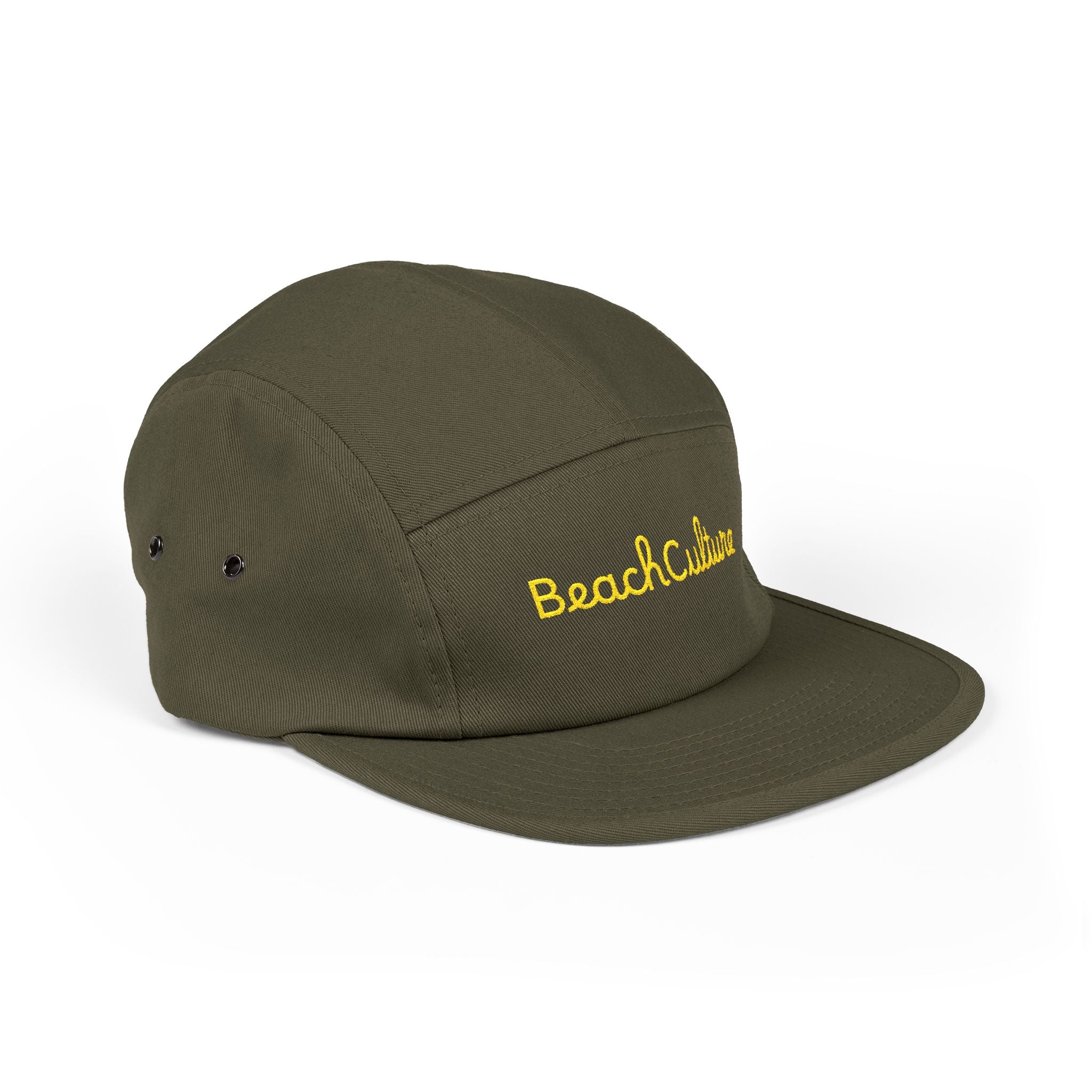 BeachCulture Embroidered 5 Panel Hat