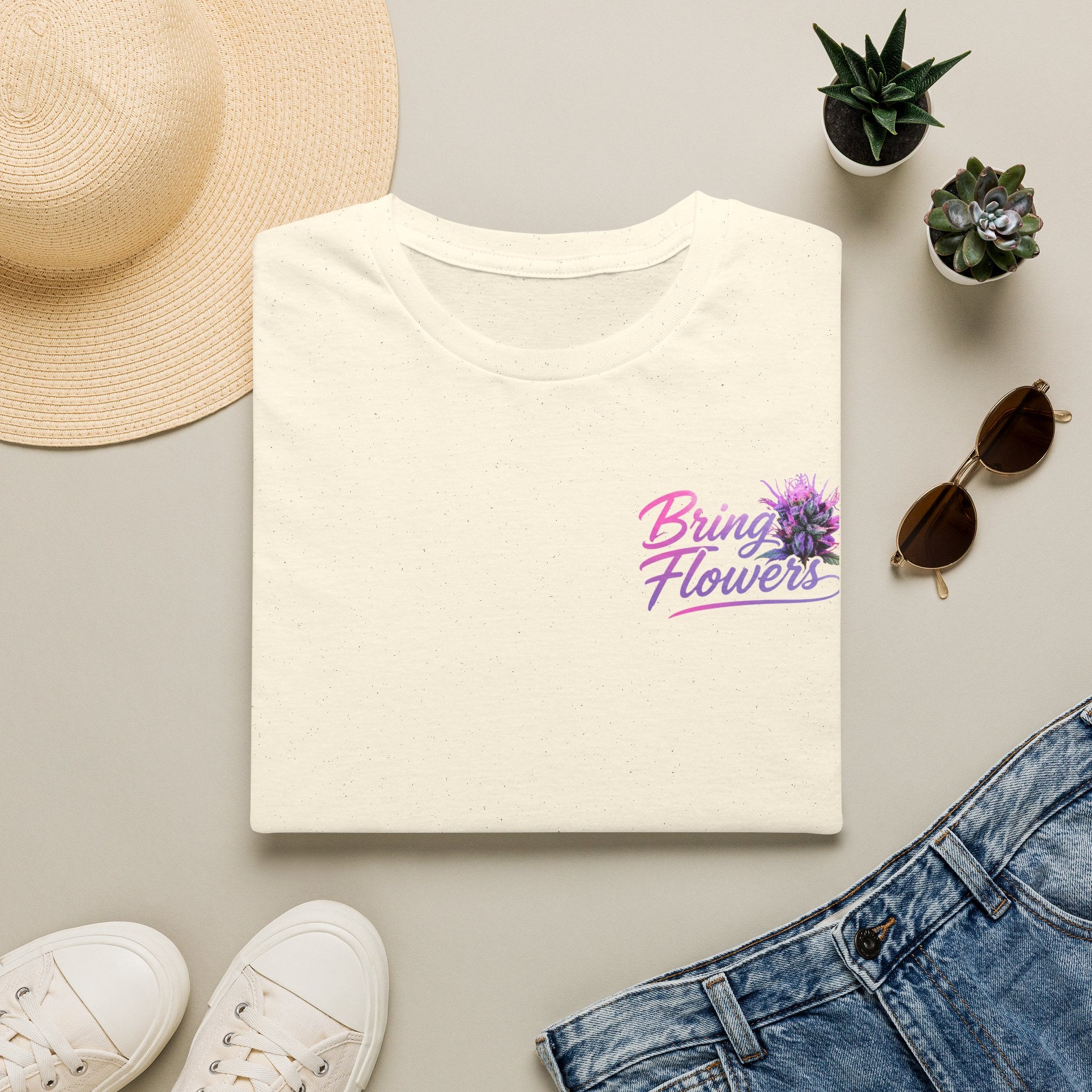 4. Bring Flowers•BC (Beach Culture) Graphic Tee