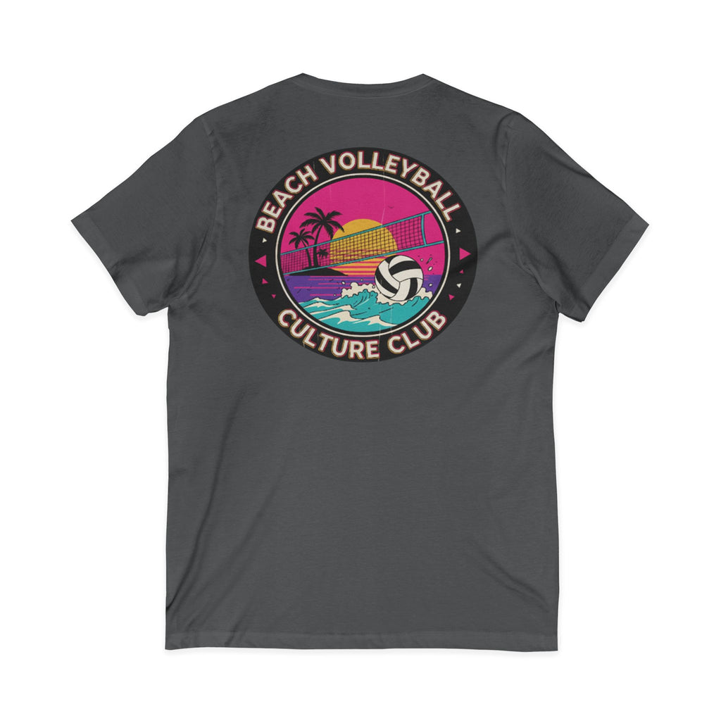 6. Beach Volleyball Culture Club Graohic Tee• V-Neck