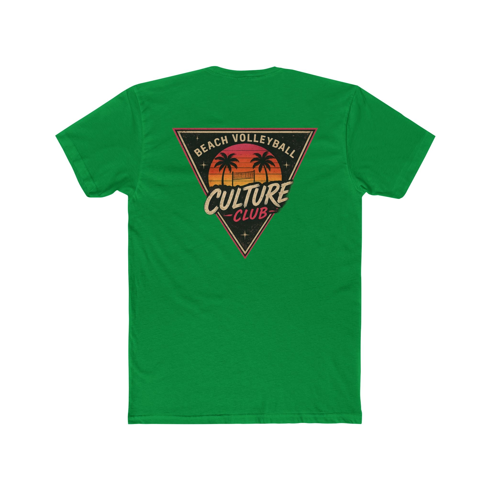 Beach Volleyball Culture Tri F/B Graphic Tee