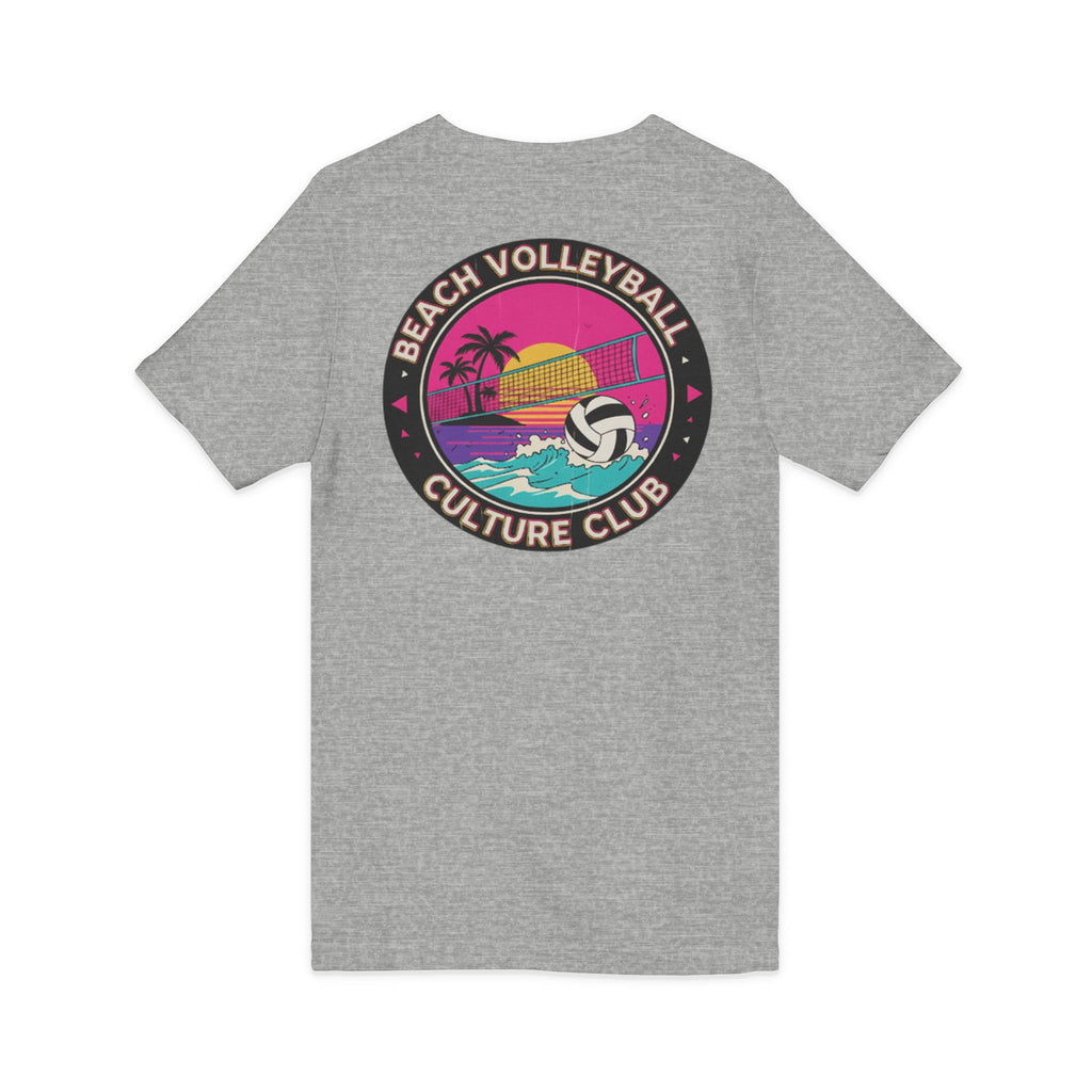 6. Beach Volleyball Culture Club Graohic Tee• V-Neck