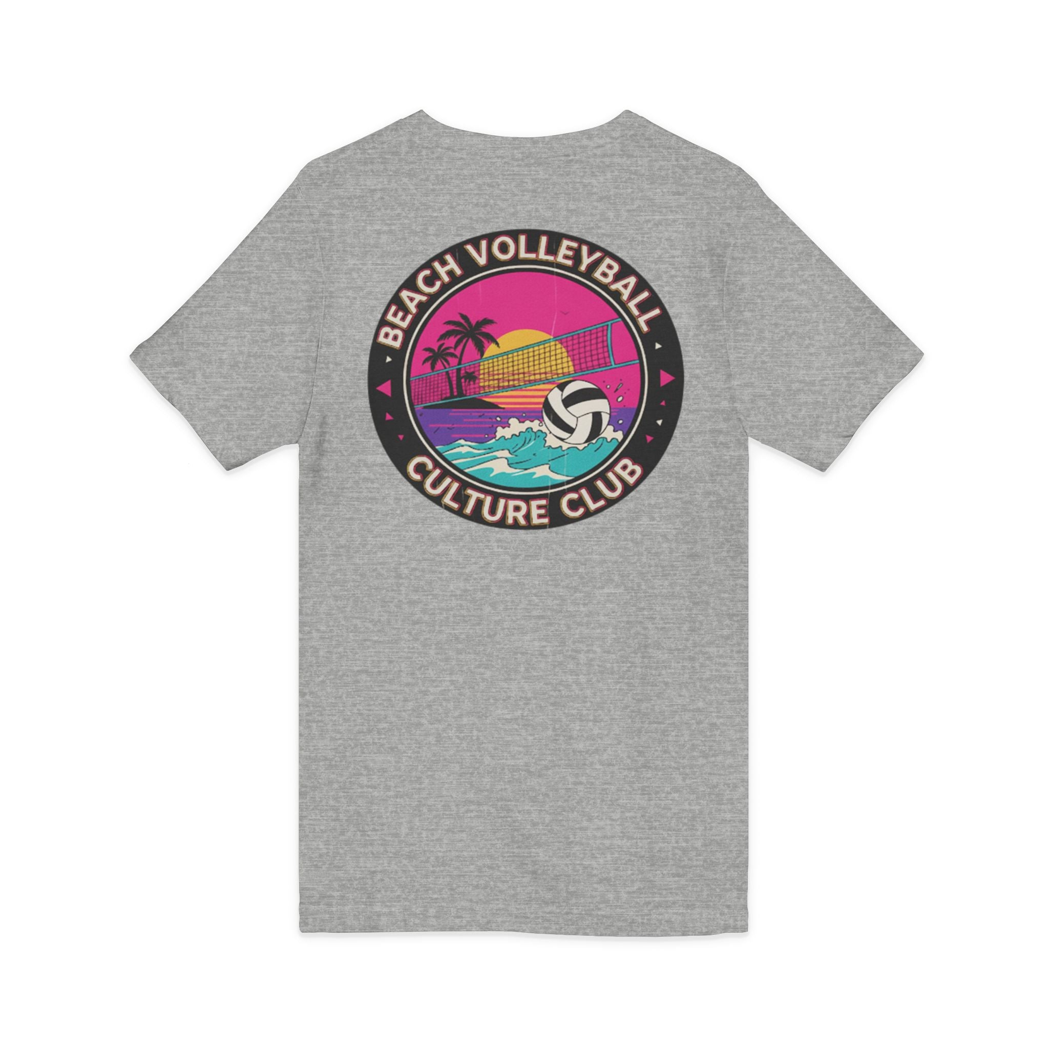 6. Beach Volleyball Culture Club Graohic Tee• V-Neck