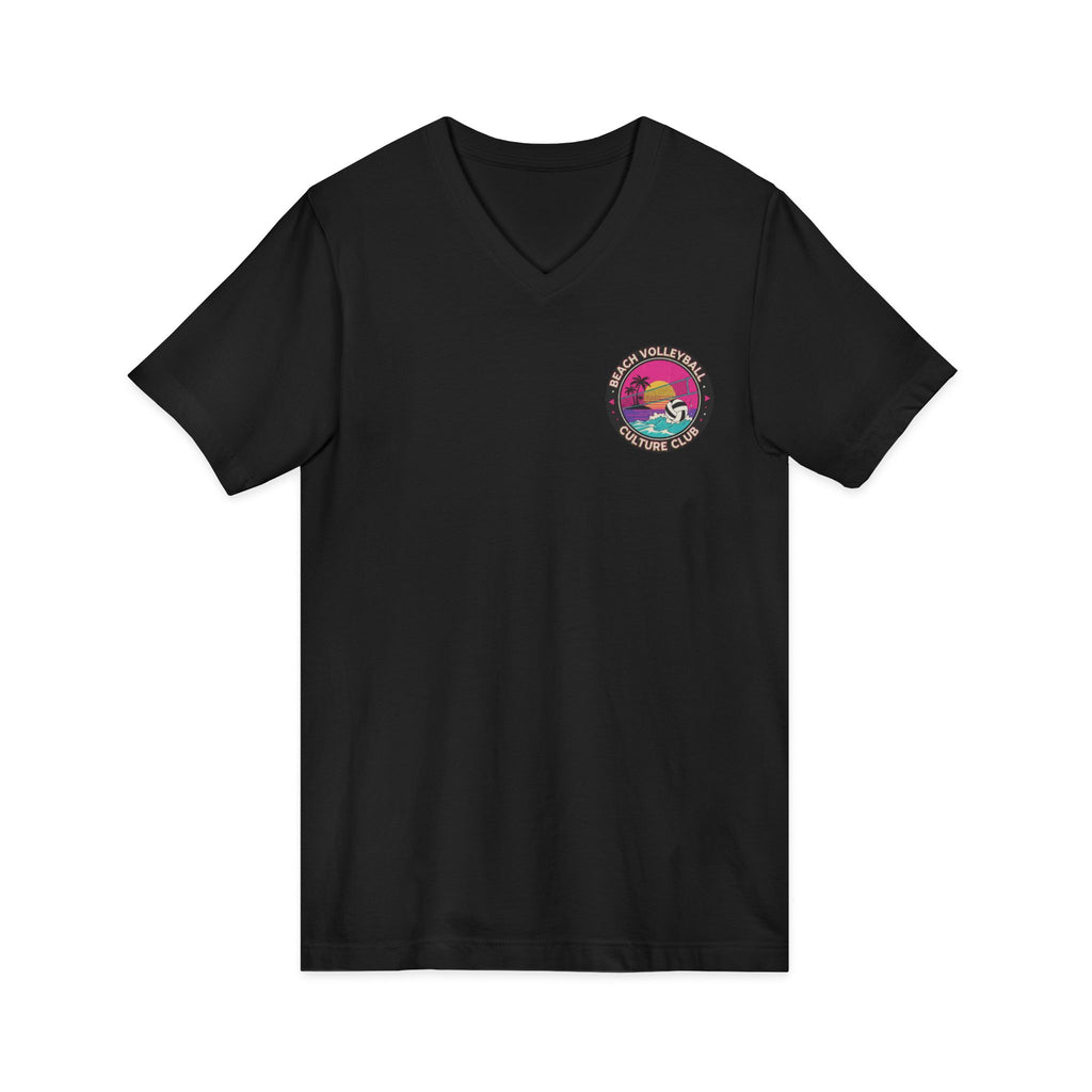 6. Beach Volleyball Culture Club Graohic Tee• V-Neck
