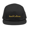 BeachCulture Embroidered 5 Panel Hat