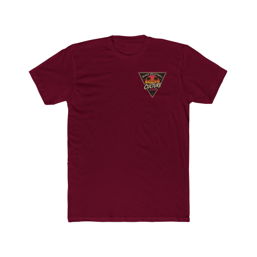 Beach Volleyball Culture Tri F/B Graphic Tee