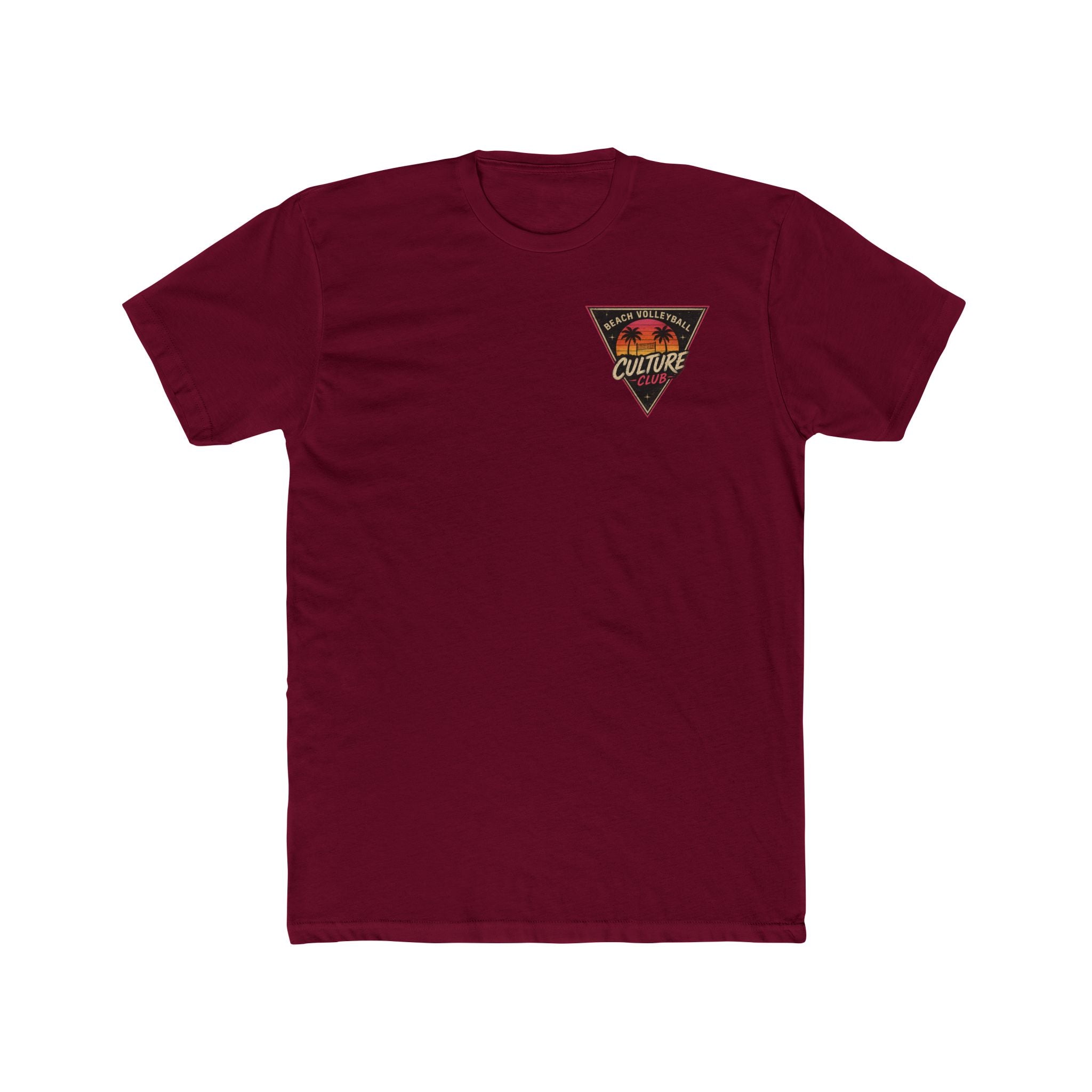 Beach Volleyball Culture Tri F/B Graphic Tee