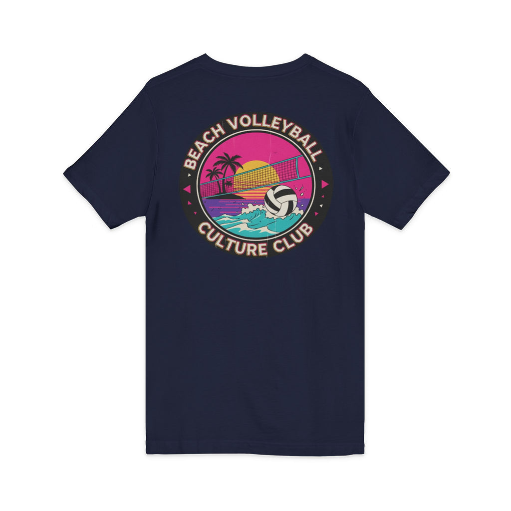 6. Beach Volleyball Culture Club Graohic Tee• V-Neck