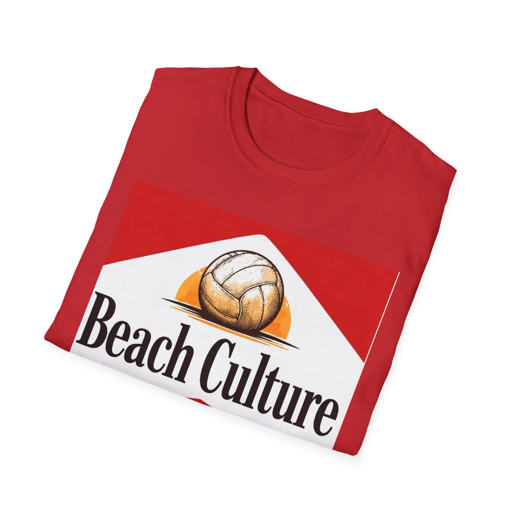 Beach Culture Crew Neck Grapic Tee