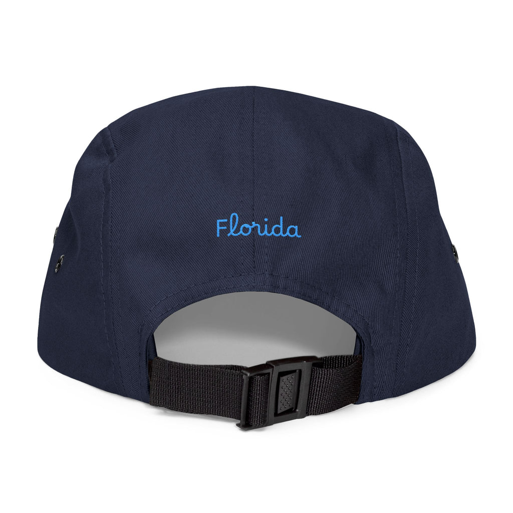 BeachCulture Embroidered 5 Panel Hat