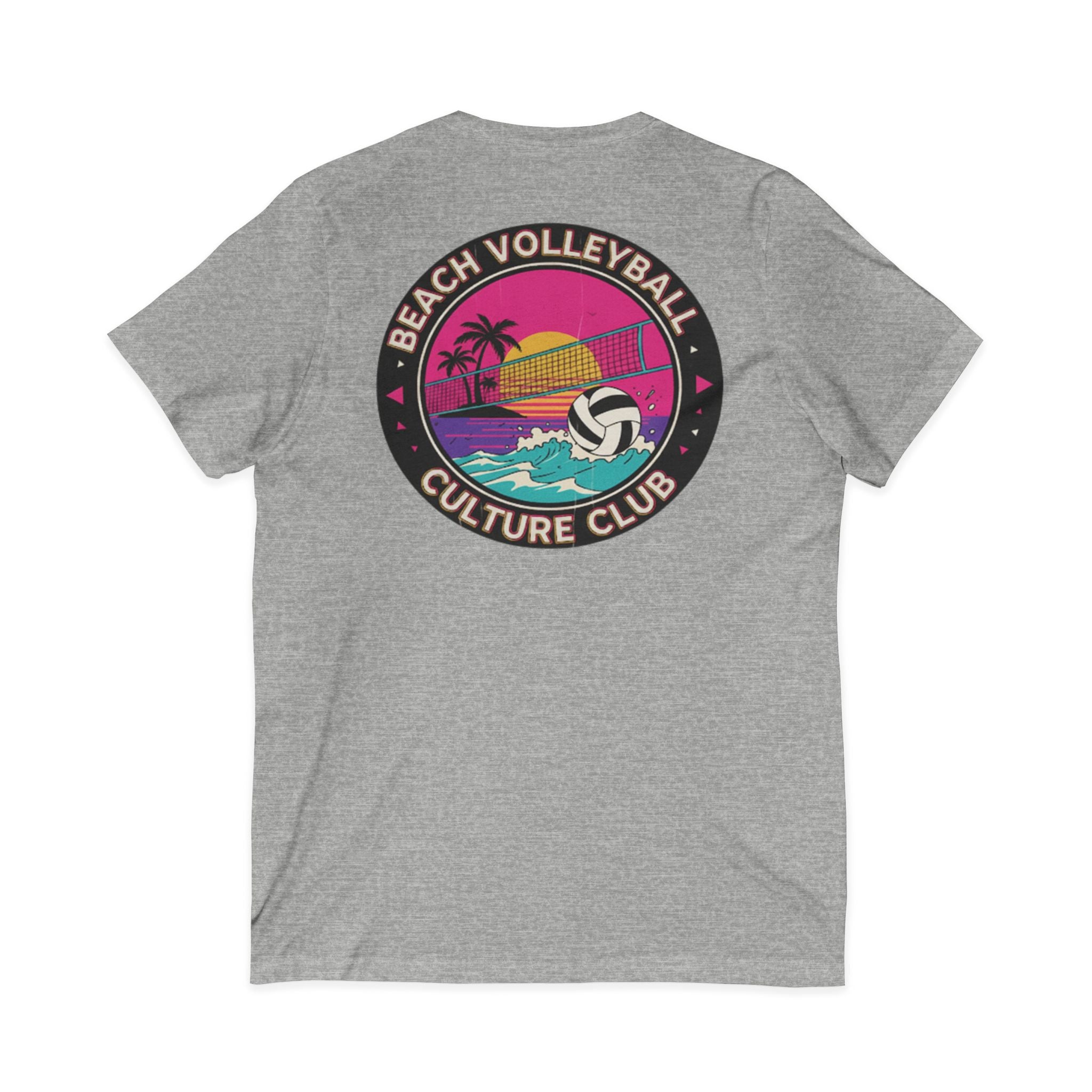 6. Beach Volleyball Culture Club Graohic Tee• V-Neck