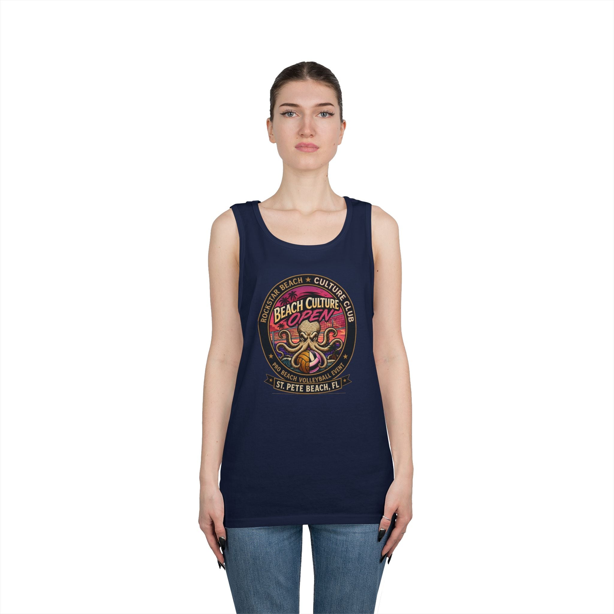 Beach Culture Open Tank Top