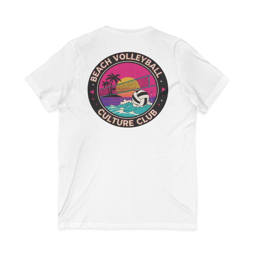6. Beach Volleyball Culture Club Graohic Tee• V-Neck