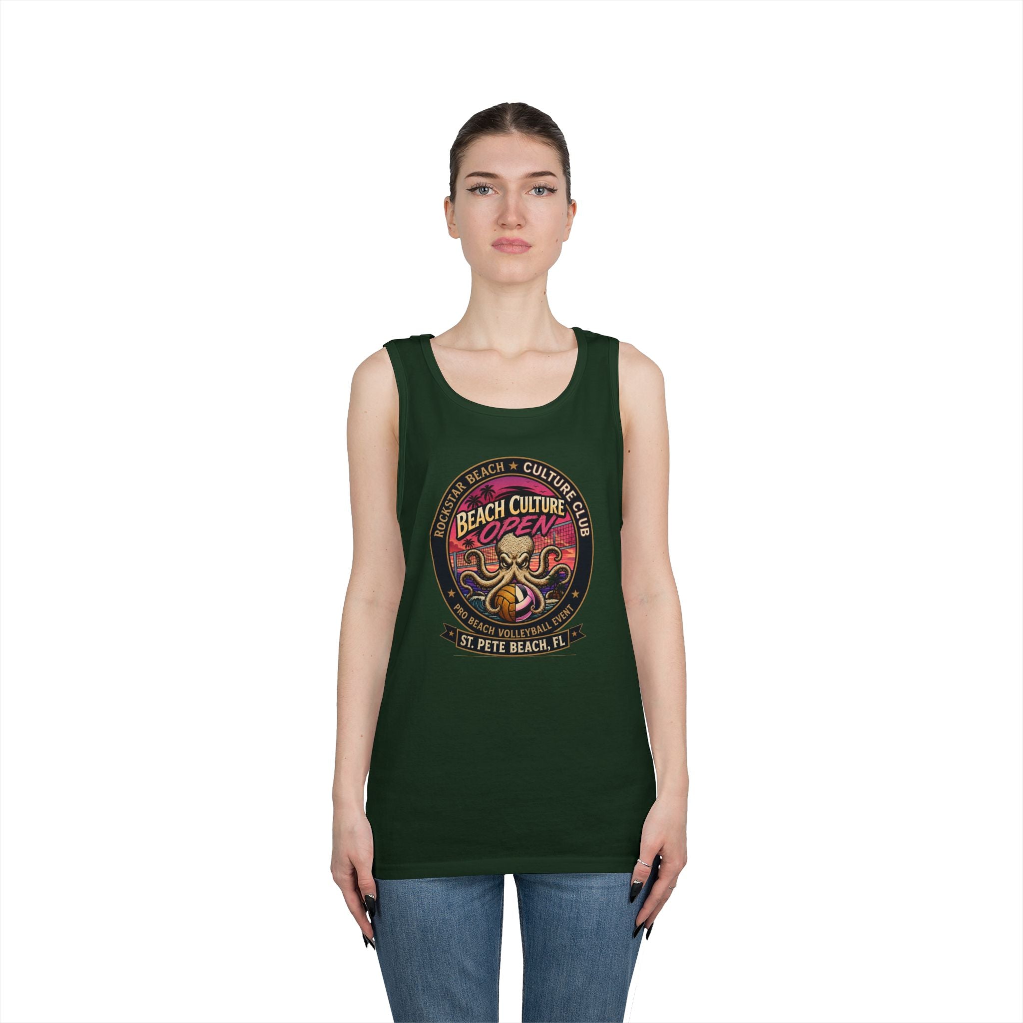 Beach Culture Open Tank Top