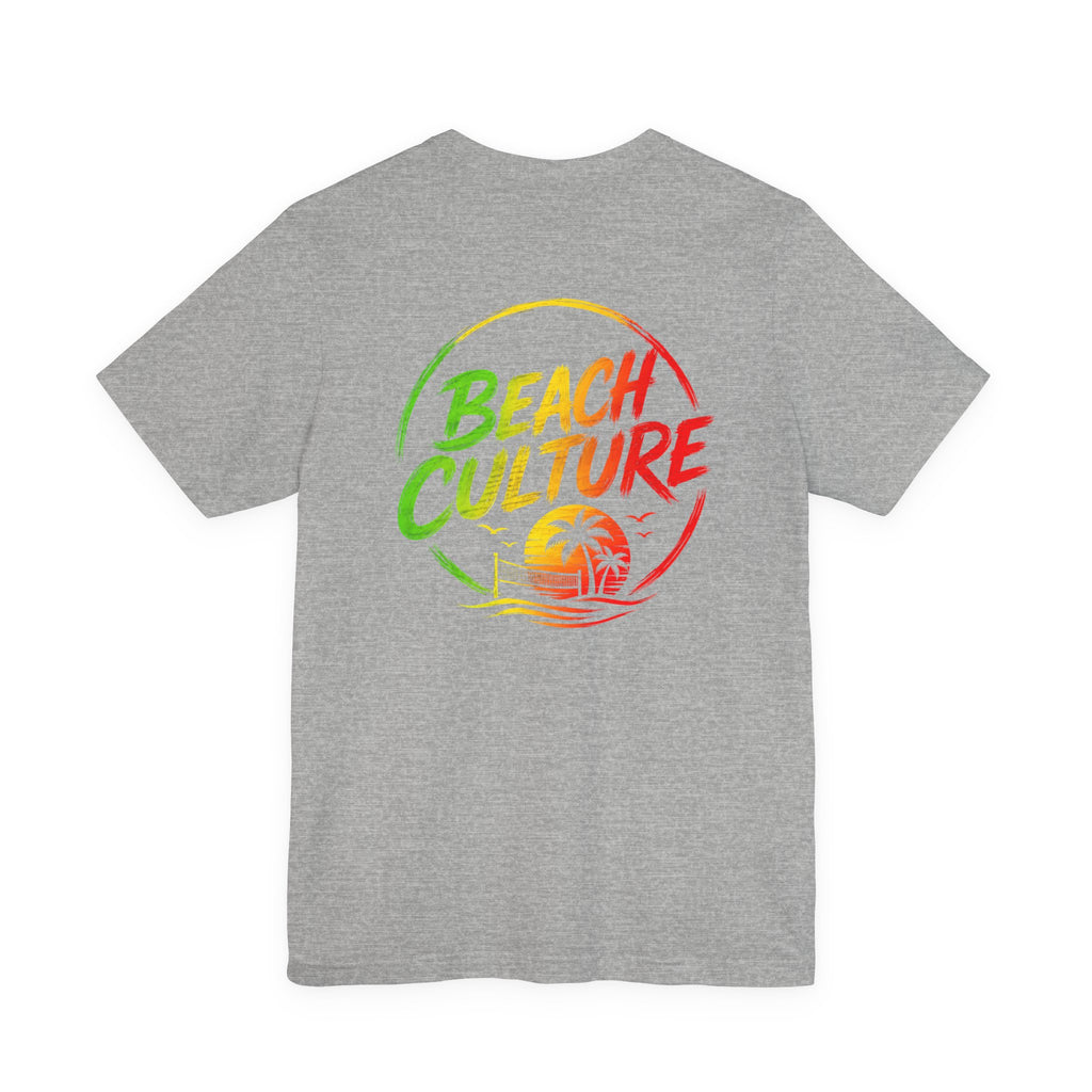 Rasta F/B Beach Culture Graphic T-Shirt