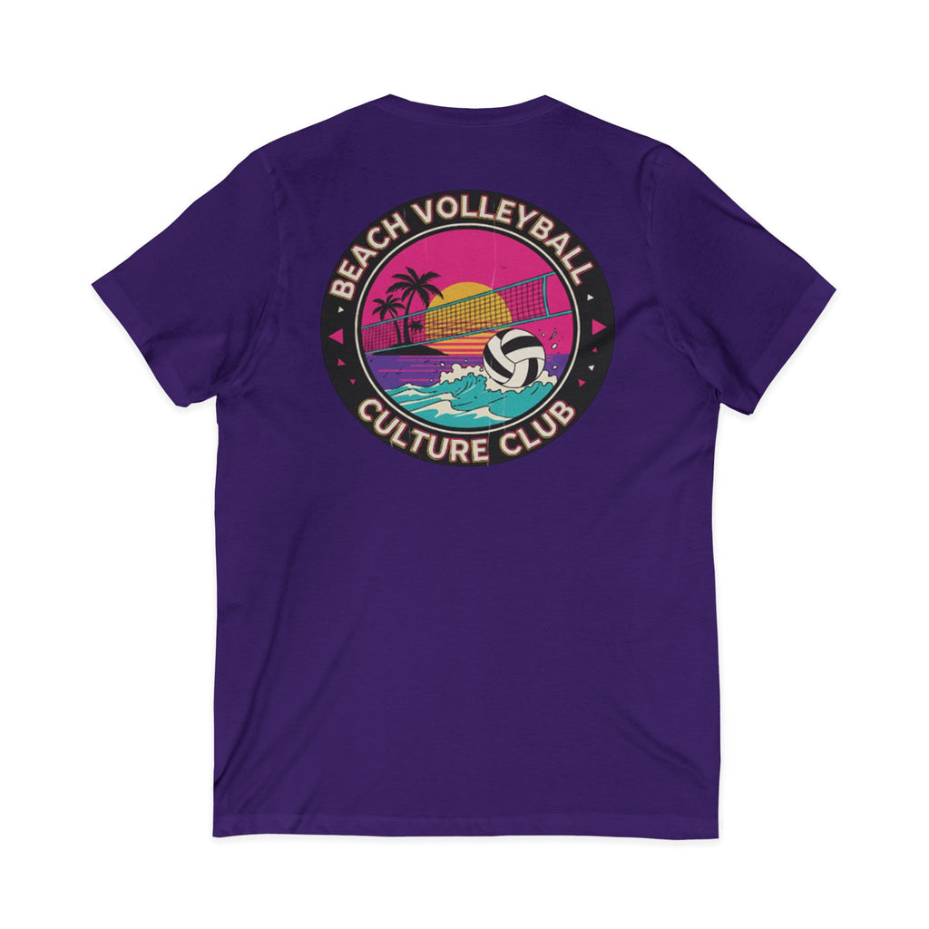 6. Beach Volleyball Culture Club Graohic Tee• V-Neck