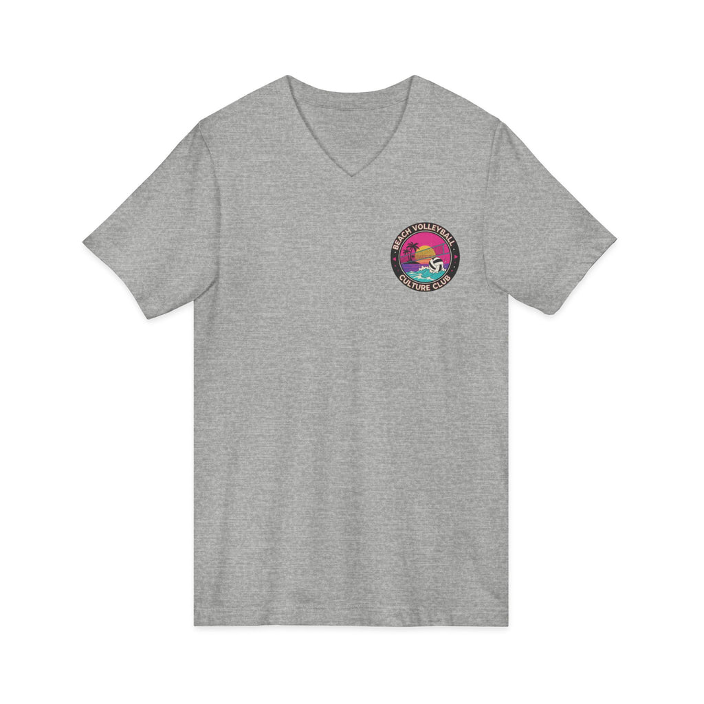 6. Beach Volleyball Culture Club Graohic Tee• V-Neck