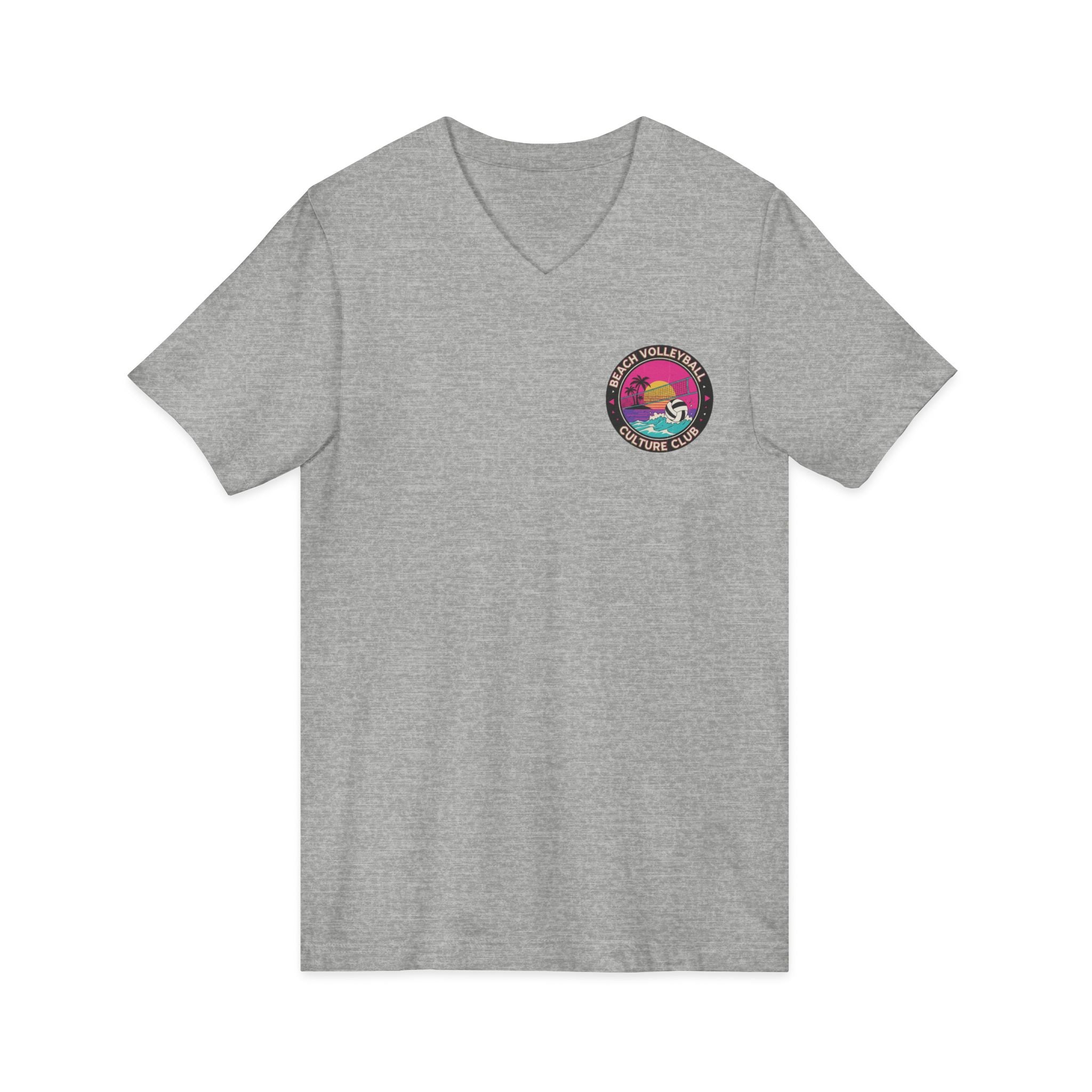 6. Beach Volleyball Culture Club Graohic Tee• V-Neck