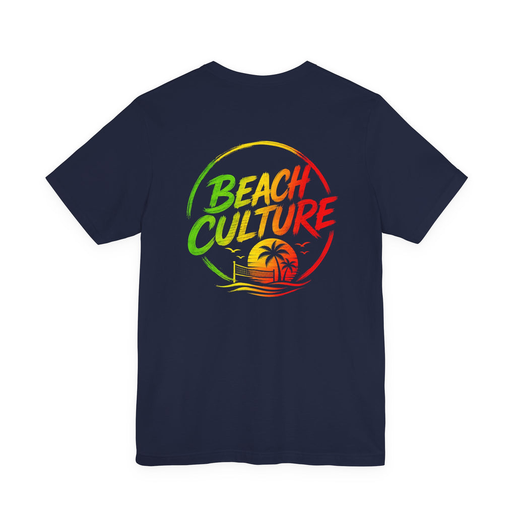 Rasta F/B Beach Culture Graphic T-Shirt