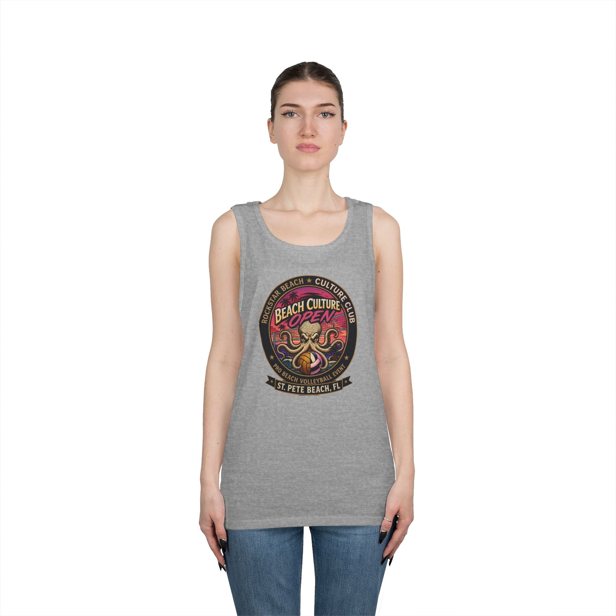 Beach Culture Open Tank Top