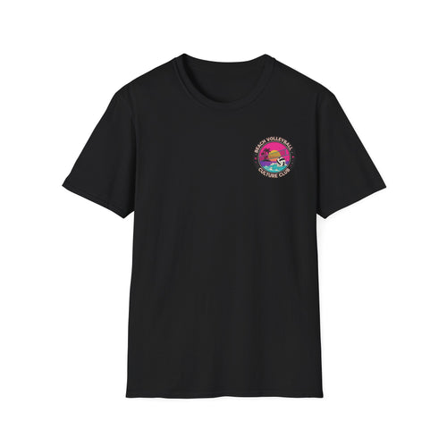 16. Beach Volleyball Retro Grapic Tee• Crew Neck•