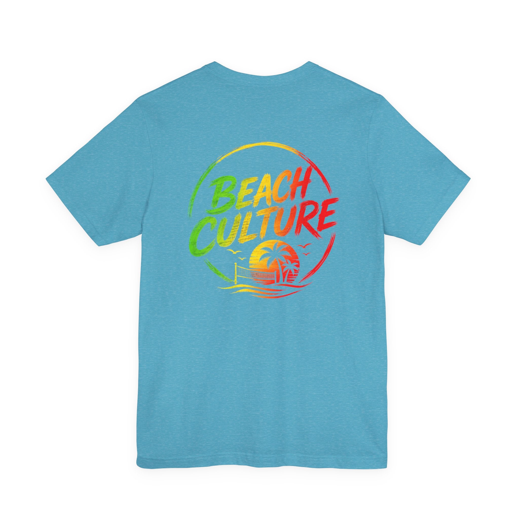Rasta F/B Beach Culture Graphic T-Shirt