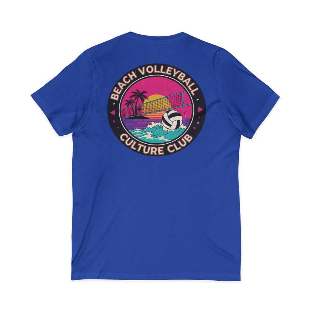 6. Beach Volleyball Culture Club Graohic Tee• V-Neck
