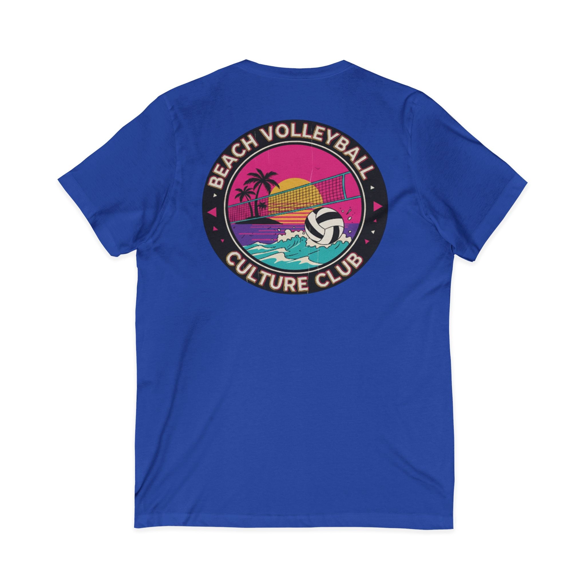 6. Beach Volleyball Culture Club Graohic Tee• V-Neck