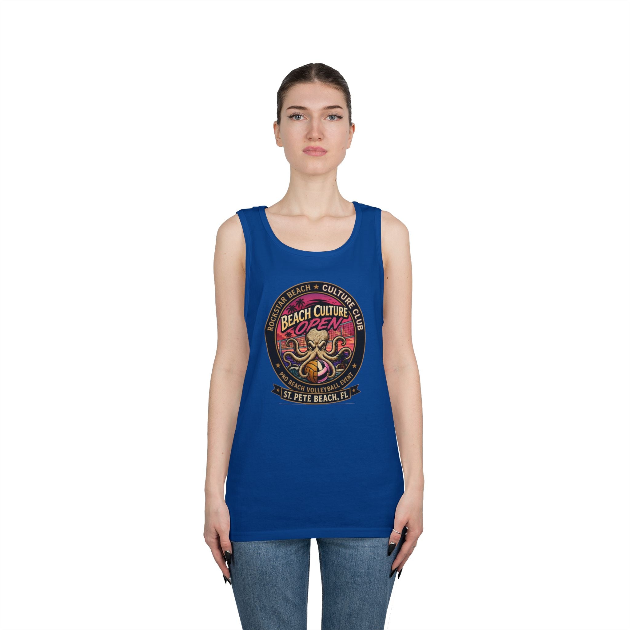 Beach Culture Open Tank Top