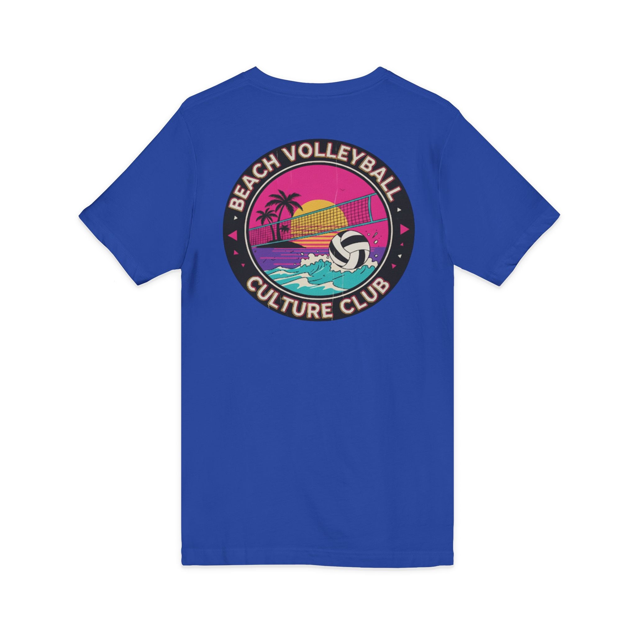 6. Beach Volleyball Culture Club Graohic Tee• V-Neck
