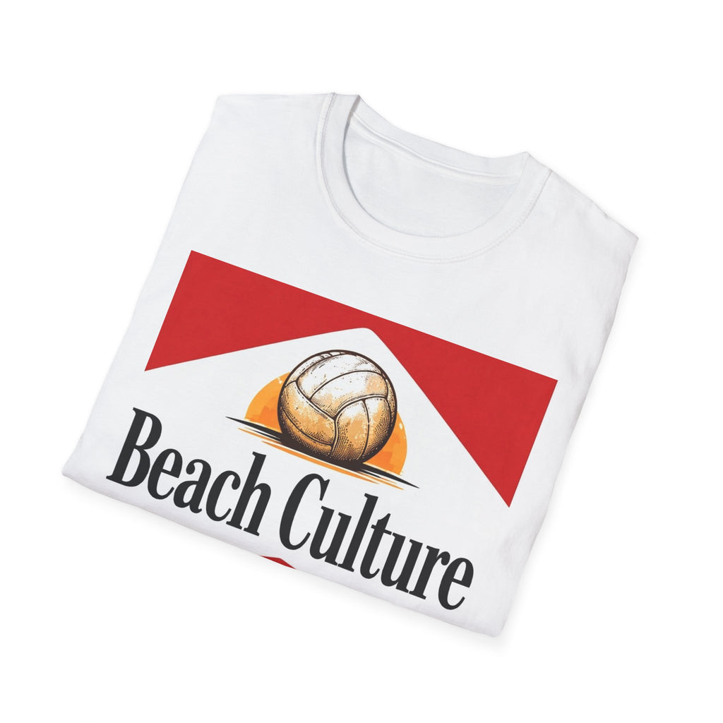 Beach Culture Crew Neck Grapic Tee