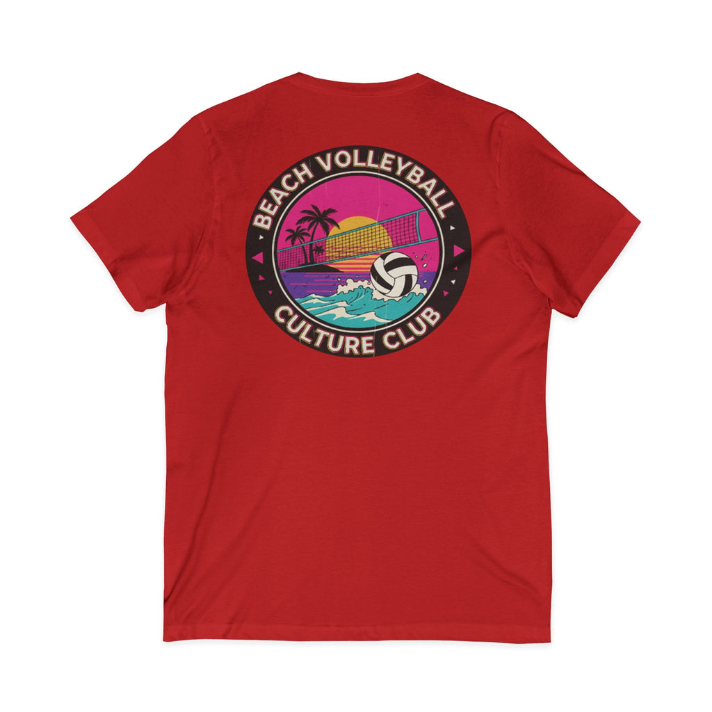 6. Beach Volleyball Culture Club Graohic Tee• V-Neck
