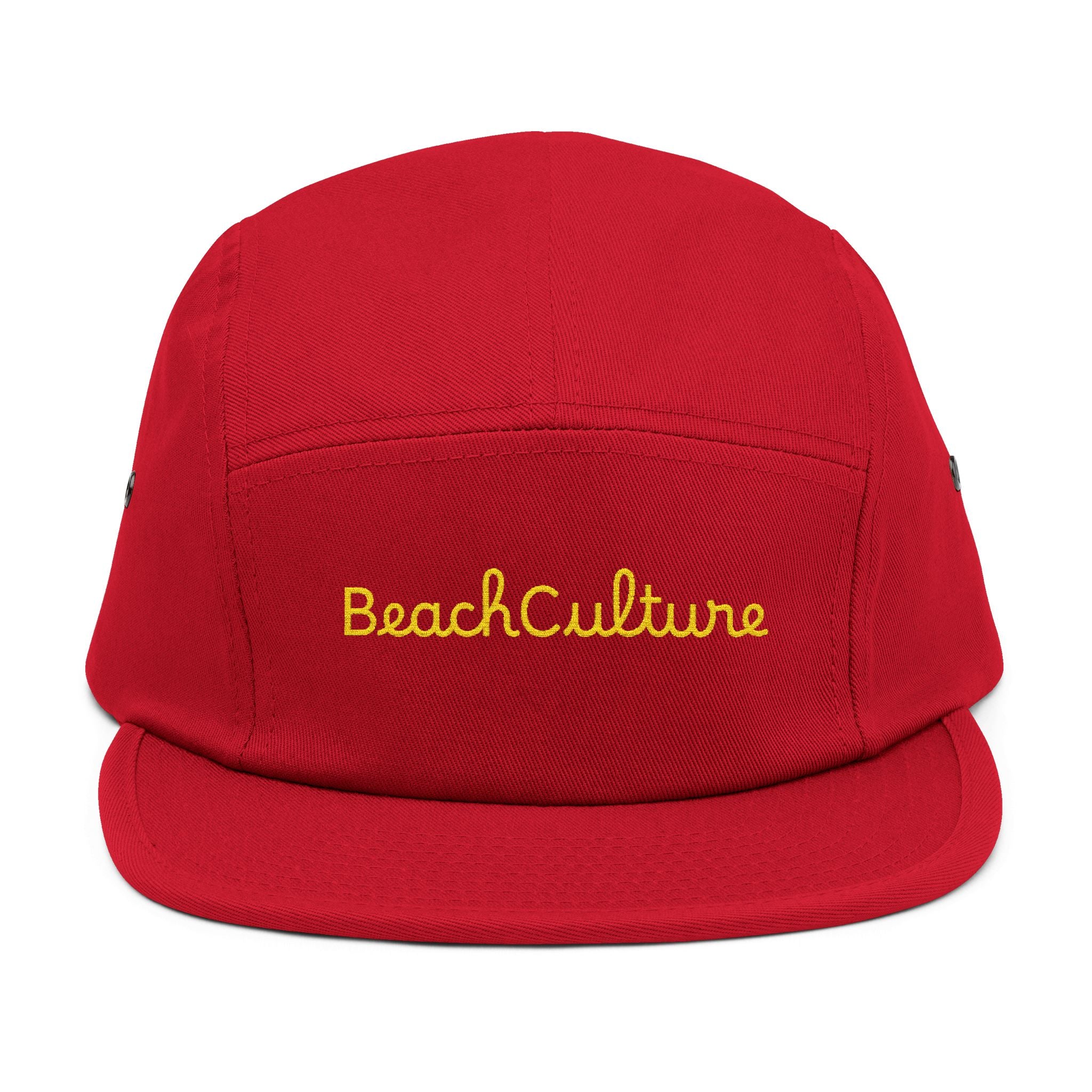 BeachCulture Embroidered 5 Panel Hat