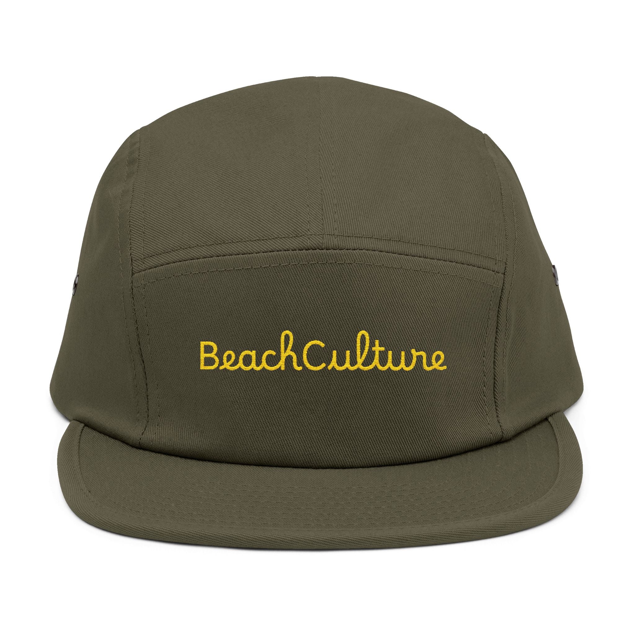 BeachCulture Embroidered 5 Panel Hat