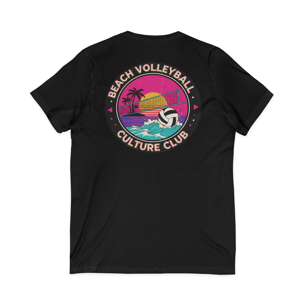 6. Beach Volleyball Culture Club Graohic Tee• V-Neck