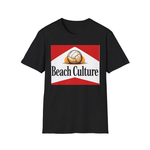 Beach Culture Crew Neck Grapic Tee