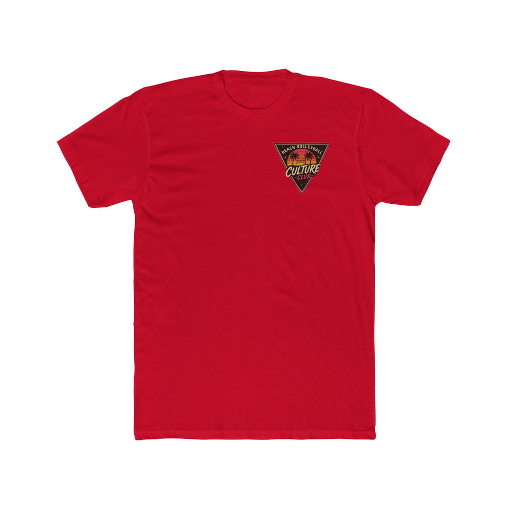 Beach Volleyball Culture Tri F/B Graphic Tee