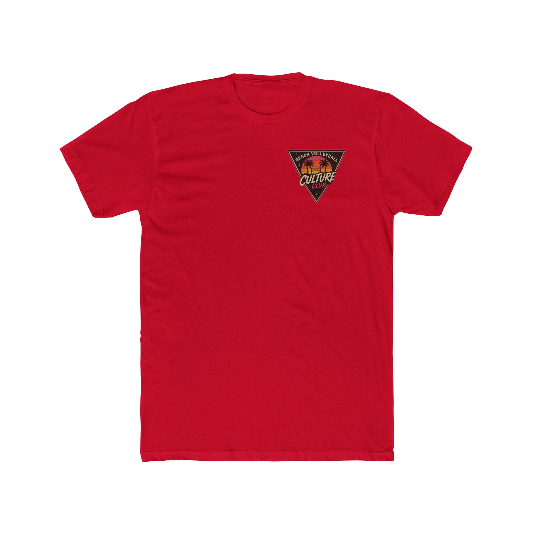 Beach Volleyball Culture Tri F/B Graphic Tee