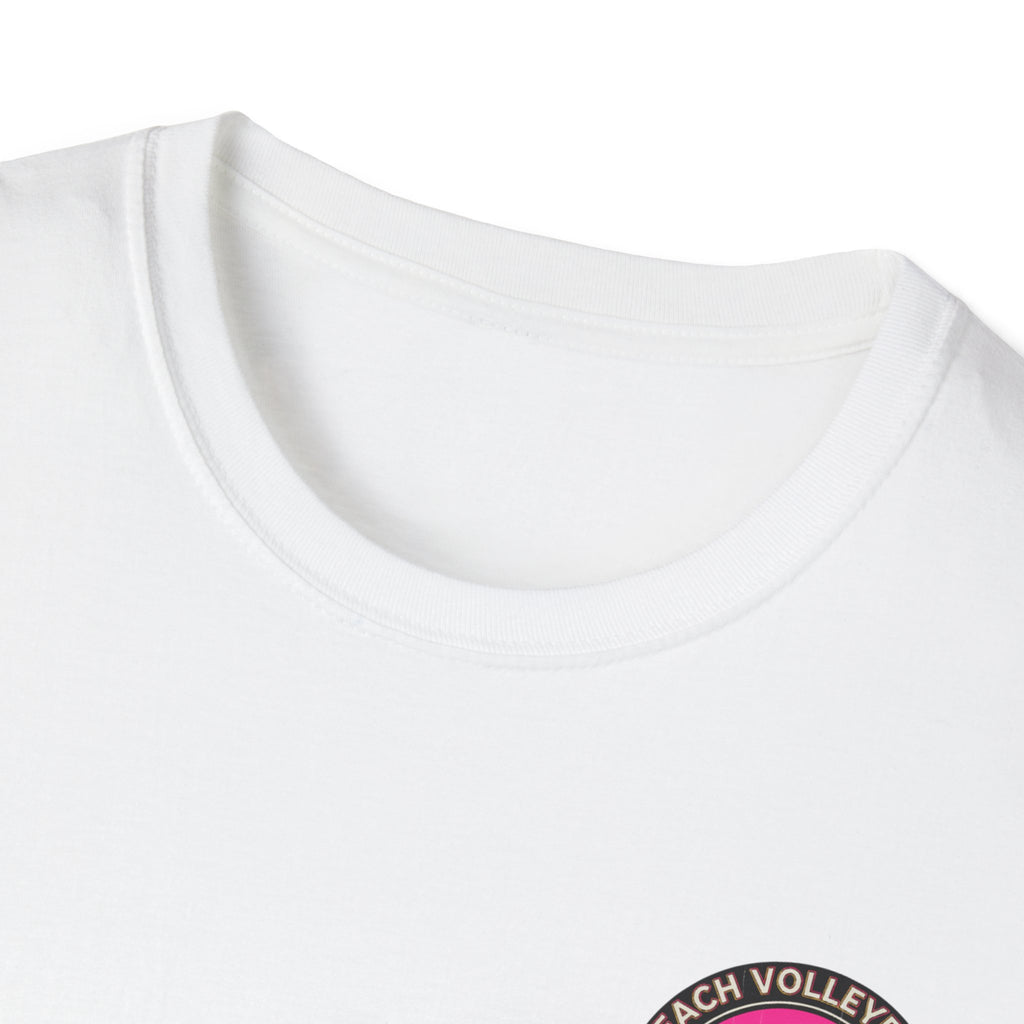 7. Beach Volleyball Culture Club Retro Sunset Graphic Tee. Crew.