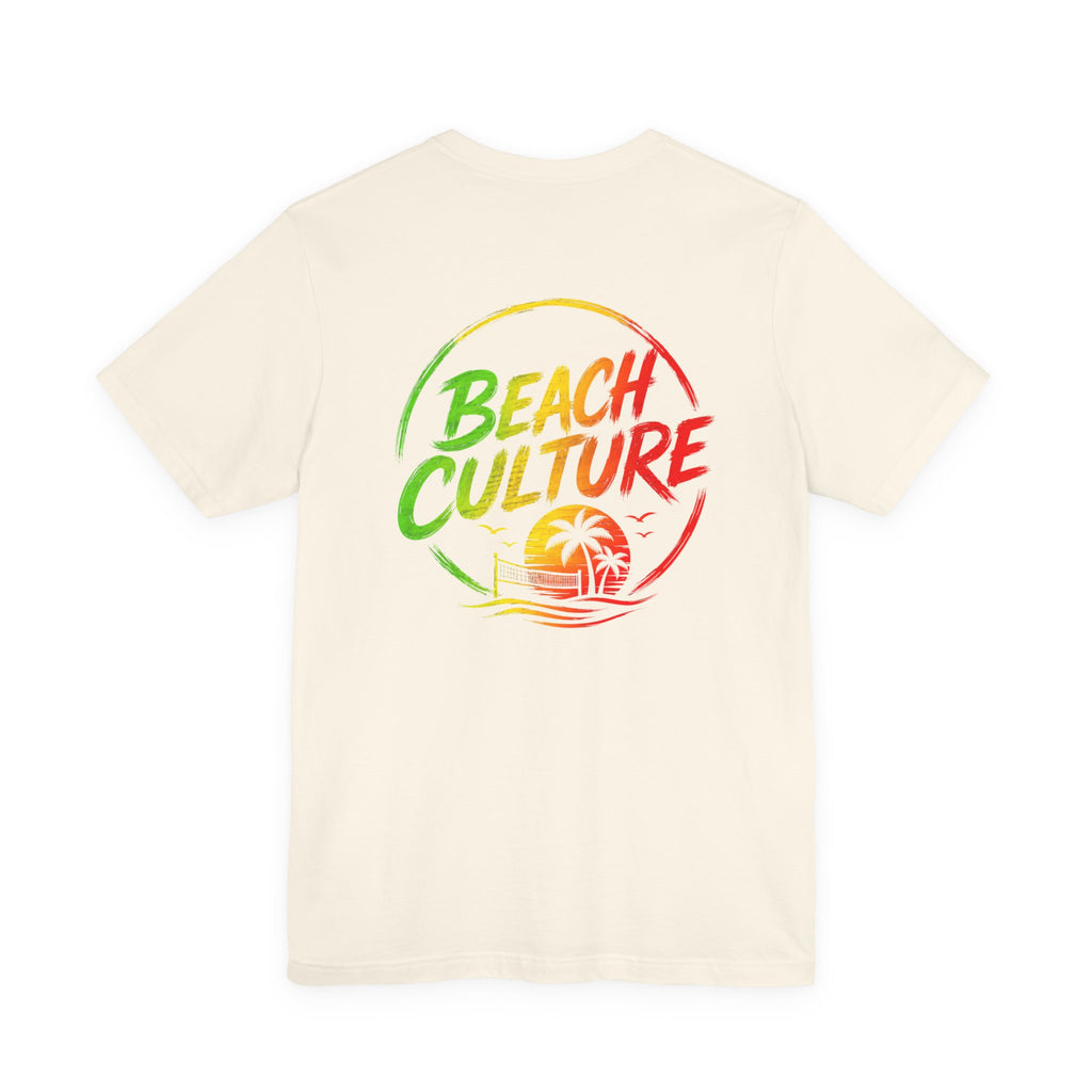Rasta F/B Beach Culture Graphic T-Shirt